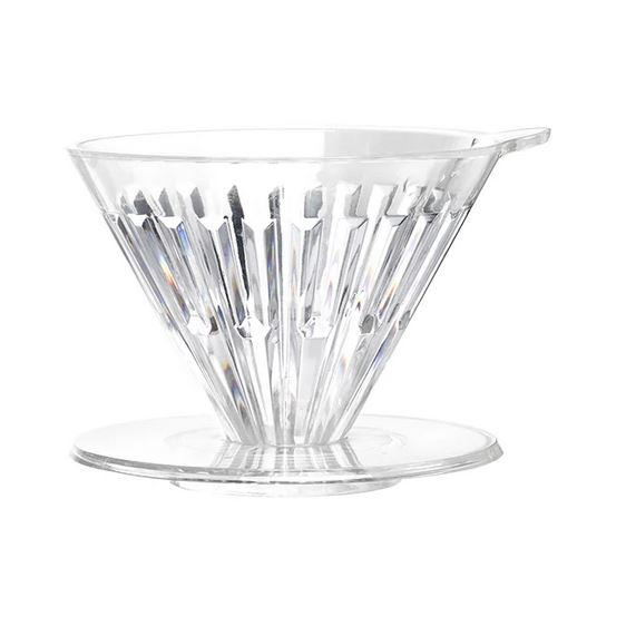 Timemore Crystal Eye Plastic Dripper 02 Transparent