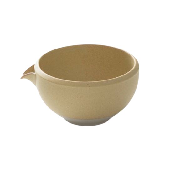 Origami Kataguchi Matcha Pour Bowl Ochre