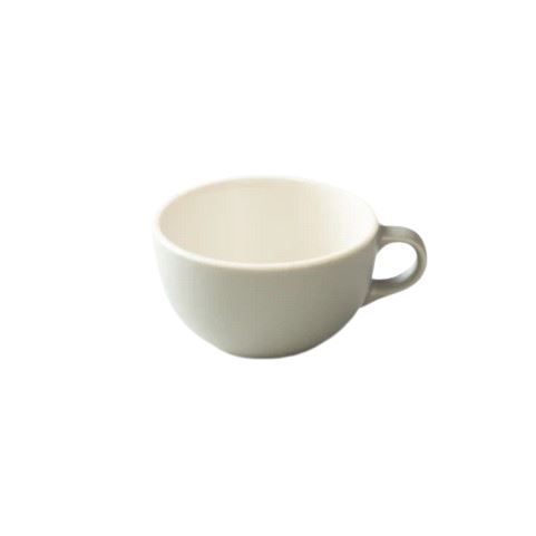 Origami Latte Cup 250ml Mat Grey