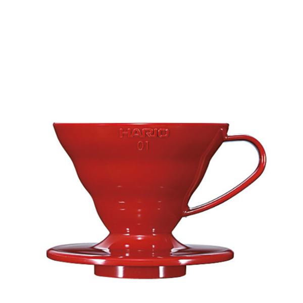 Hario V60-01 Plastic Dripper Red