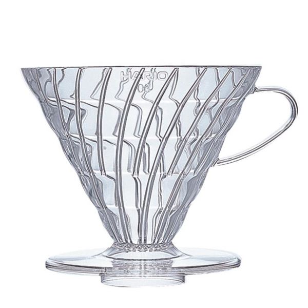 Hario V60-03 Plastic Dripper Transparent