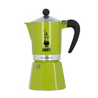 Bialetti Coffee Pot Rainbow 6 Cup 270ml Green