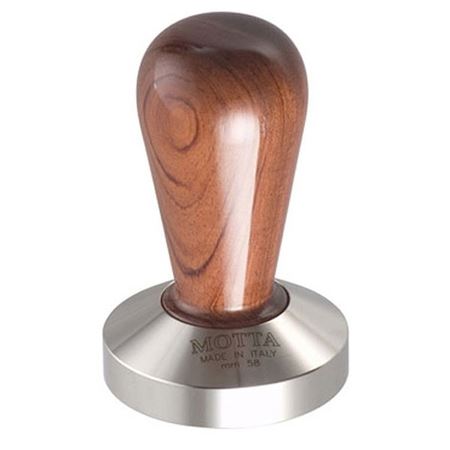 Motta Tamper Bubinga Flat Base 58mm