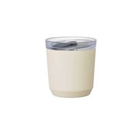 Kinto To Go Tumbler with Plug White 240ml Kinto To Go Tumbler with Plug White 240ml