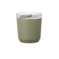 Kinto To Go Tumbler with Plug Khaki 240ml