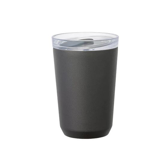 Kinto To Go Tumbler with Plug Black 360ml