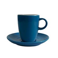 Inker New High Cup+Saucer 160ml Blue 6pcs