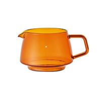 Kinto Sepia Glass Jug Amber 430ml