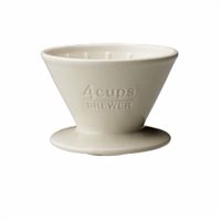 Kinto Slow Coffee Brewer 4 cup White Kinto Slow Coffee Brewer 4 cup White
