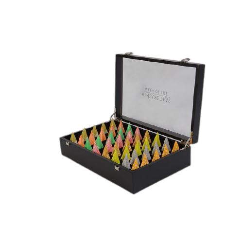 Vintage Teas 40 Compartment Presentation Box