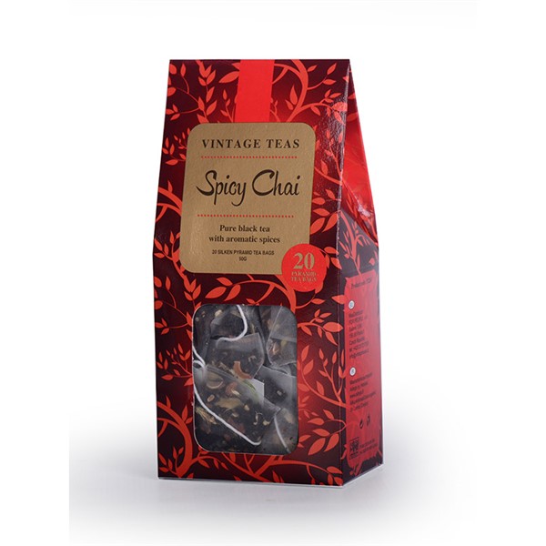 Vintage Teas Spicy Chai 20 pyramids 50g