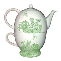 Vintage Teas 2 in 1 tea set - Green set Vintage Teas 2 in 1 tea set - Green set
