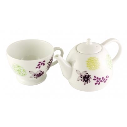 Vintage Teas 2 in 1 tea set - Flower set