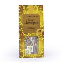 Vintage Teas Ginger Lemongrass 20 pyramids 40g