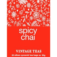 Vintage Teas Spicy Chai-pyramids 50g