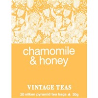 Vintage Teas Chamomile Honey-pyramids 30g
