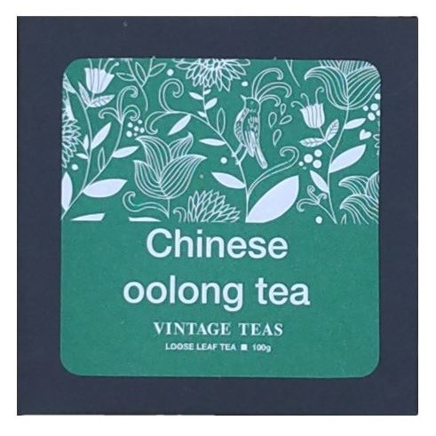 Vintage Teas Organic Loose Chinese Oolong 100g
