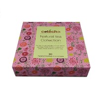 Cotecho 9 Compartment Paper Box 90 pyramids Cotecho 9 Compartment Paper Box 90 pyramids