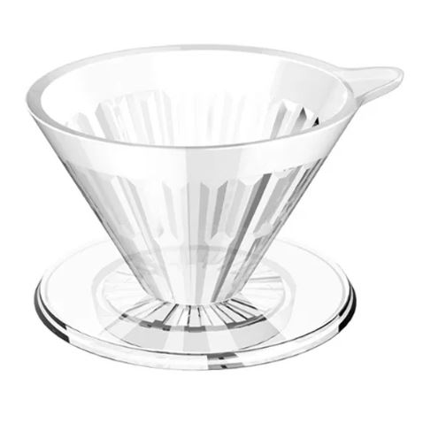 Timemore Crystal Eye Plastic Dripper 01 Transparent