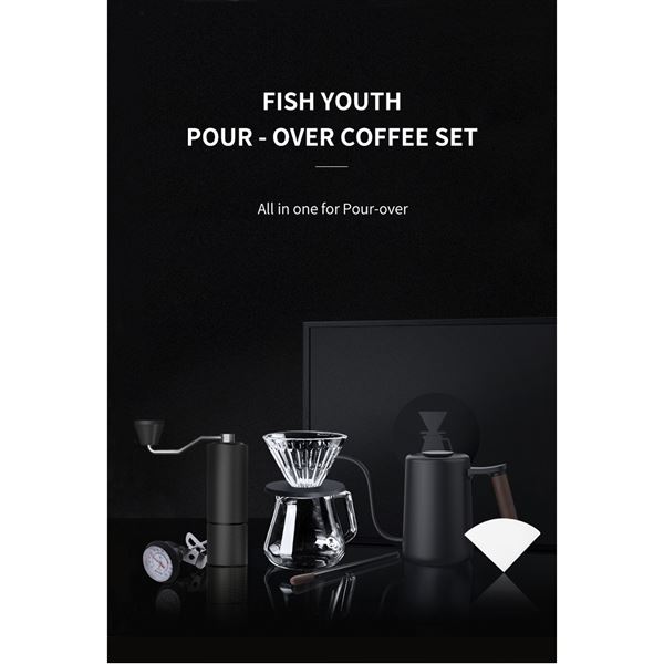 Timemore C3 Pour Over Set Fish Youth Black