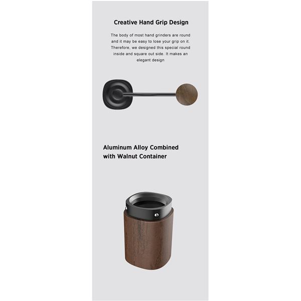 Timemore Chestnut G3 Manual Grinder Black/Wood