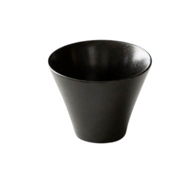 Origami Milk Beverage Cup Narrow Black