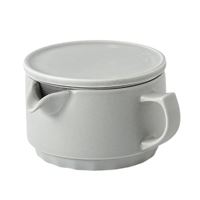 Origami Kyusu Tea Pot Mat Gray Origami Kyusu Tea Pot Mat Gray