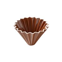 Origami ceramic Dripper M Brown