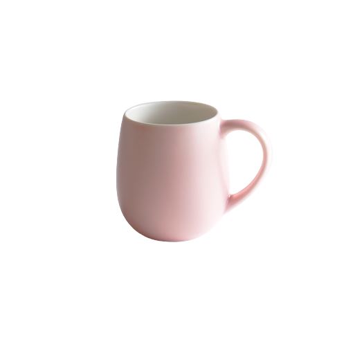 Origami Aroma Barrel Porcelain Mug Mat Pink 320ml