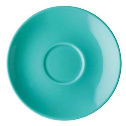 Origami Porcelain AromaCup Saucer Turquoise