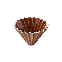 Origami ceramic Dripper S Brown