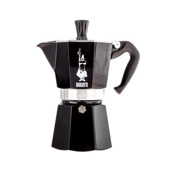 Bialetti Moka Express 6 cup Black 300ml