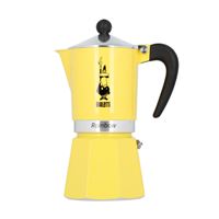 Bialetti Coffee Pot Rainbow 6 Cup 270ml Yellow