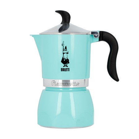 Bialetti Fiammetta 3 cup Turquoise 