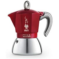 Bialetti Moka Induction 4 cup Red 160ml Bialetti Moka Induction 4 cup Red 160ml