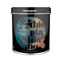 Qubik Ethiopia Sidamo ground coffee in tin 125g Qubik Ethiopia Sidamo ground coffee in tin 125g