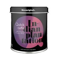 Qubik Indian Plantation ground coffee in tin 125 
