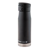Asobu Travel Flask Liberty Canteen LC17 Black/Silver 500ml Asobu Travel Flask Liberty Canteen LC17 Black/Silver 500ml