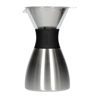 Asobu Pour Over Coffee Maker PO300 Silver/Black 1000ml