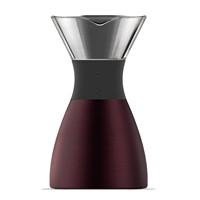 Asobu Pour Over Coffee Maker PO300 Burgundy/Black 1000ml Asobu Pour Over Coffee Maker PO300 Burgundy/Black 1000ml