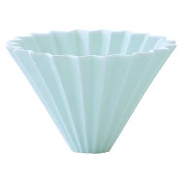 Origami ceramic Dripper M White