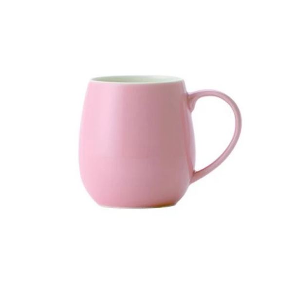 Origami Aroma Barrel Porcelain Mug Pink 320ml