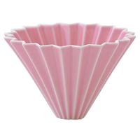 Origami ceramic Dripper M Pink Origami ceramic Dripper M Pink