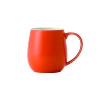 Origami Aroma Barrel Porcelain Mug Orange 320ml