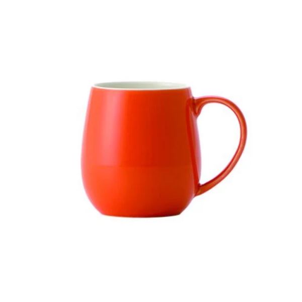 Origami Aroma Barrel Porcelain Mug Orange 320ml