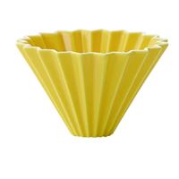 Origami ceramic Dripper S Yellow