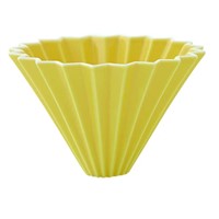 Origami ceramic Dripper M Yellow Origami ceramic Dripper M Yellow