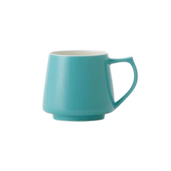 Origami Aroma Porcelain Mug Turqoise 320ml