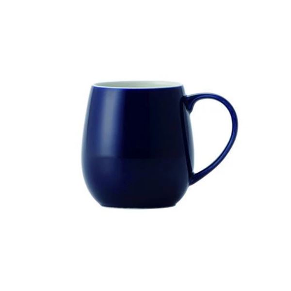 Origami Aroma Barrel Porcelain Mug Navy 320ml