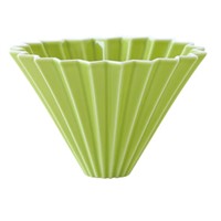 Origami ceramic Dripper S Green